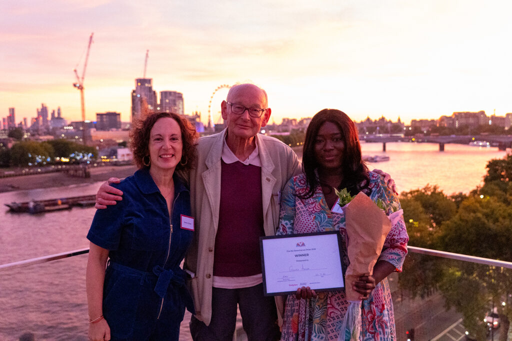 Jenny Geras, John Seaton and Claudia Amuah